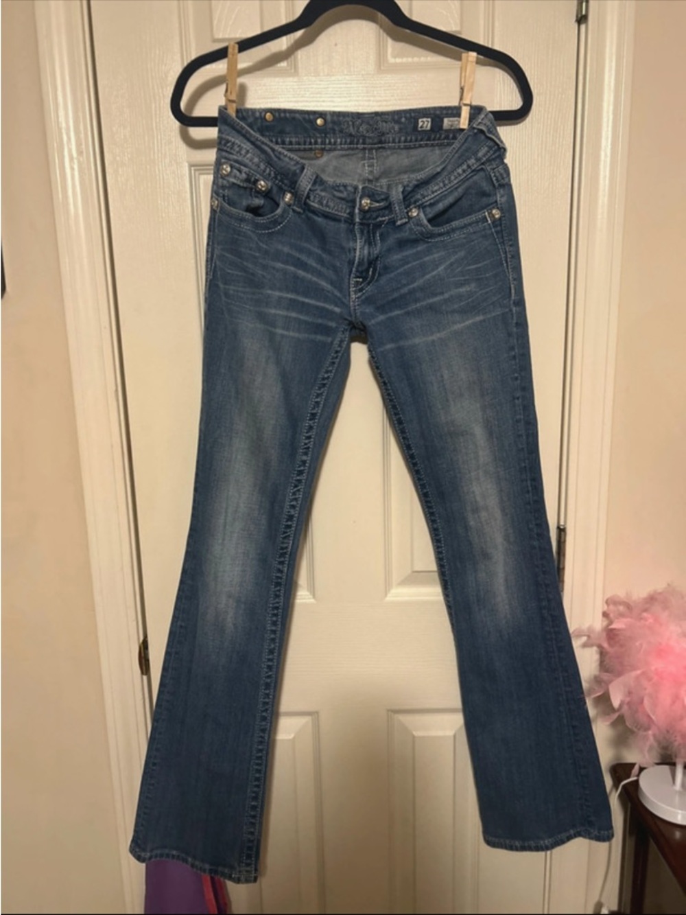 Miss Me Women's Blue Bootcut Jeans